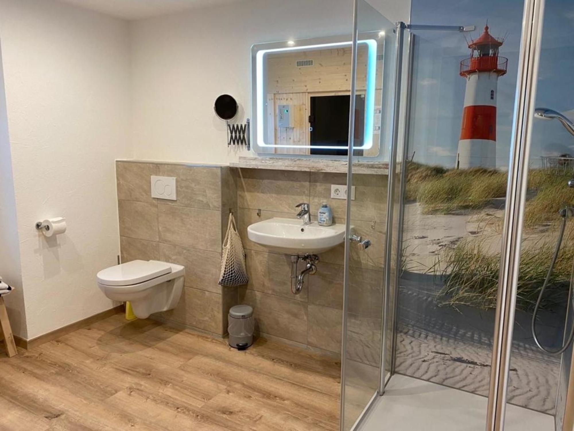Leuchtturm Buesum, Exklusiv, Sauna Luaran gambar