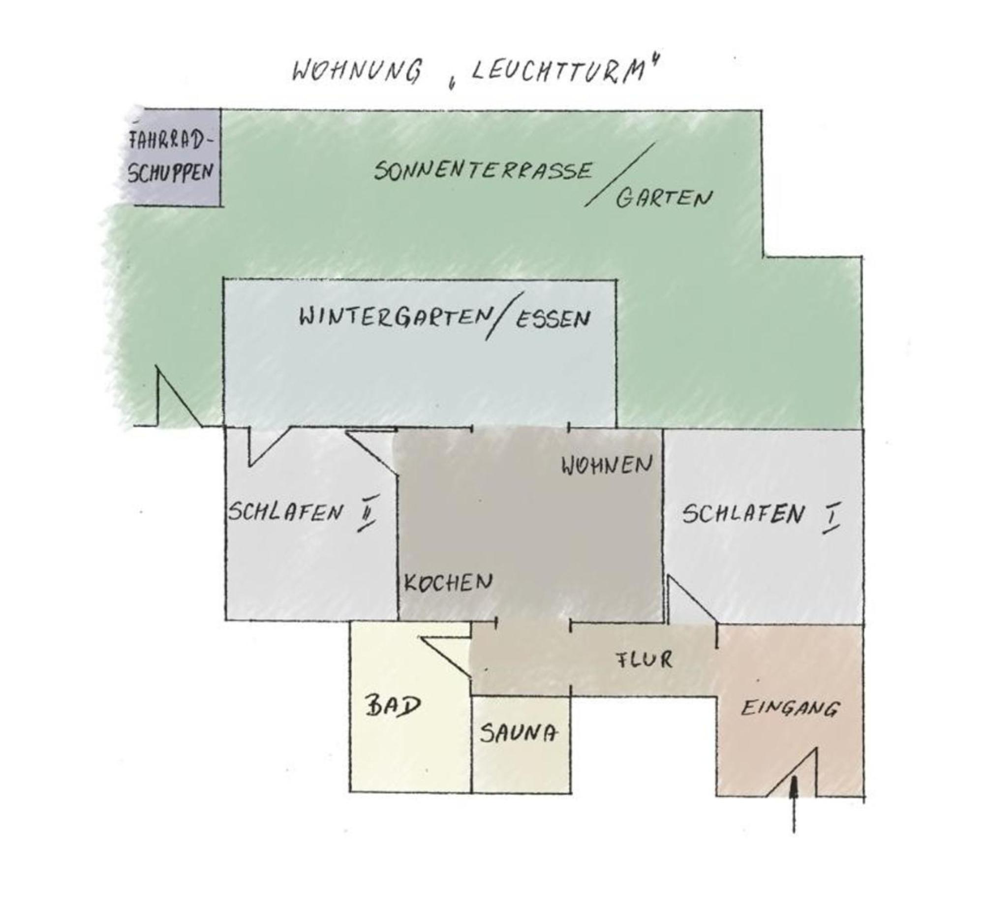 Leuchtturm Buesum, Exklusiv, Sauna Luaran gambar